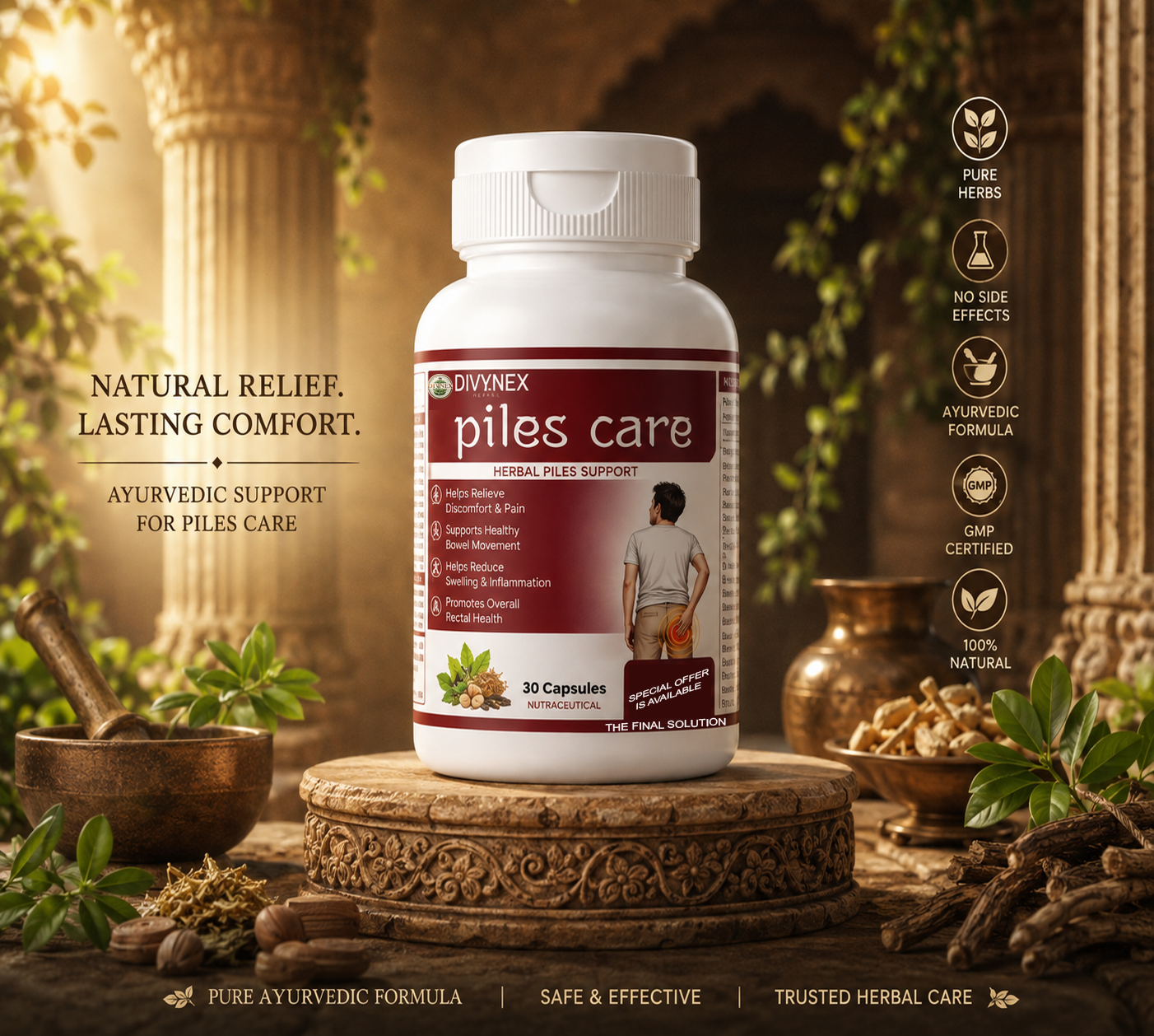 Piles Care Herbal Support